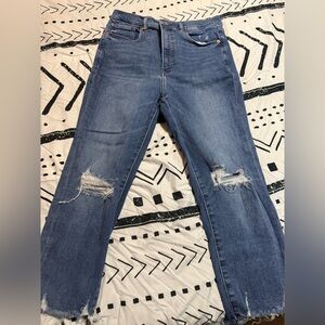 Express high rise jeans